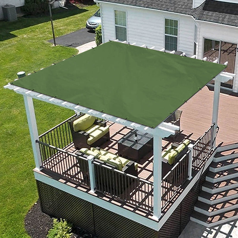 Canvas Tarps Heavy Duty Waterproof Cover with Grommets for Canopy Tent, Roof, Woodpile