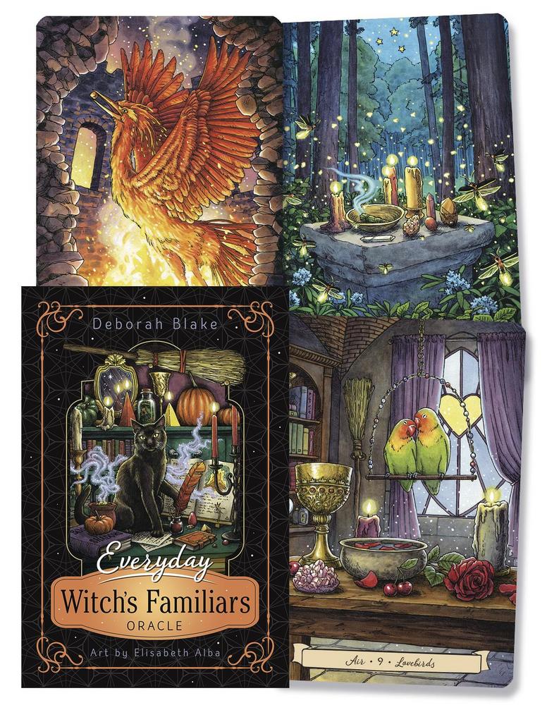 Everyday Witch's Familiars Oracle by Deborah Blake, Elisabeth Alba (Signed Copy)